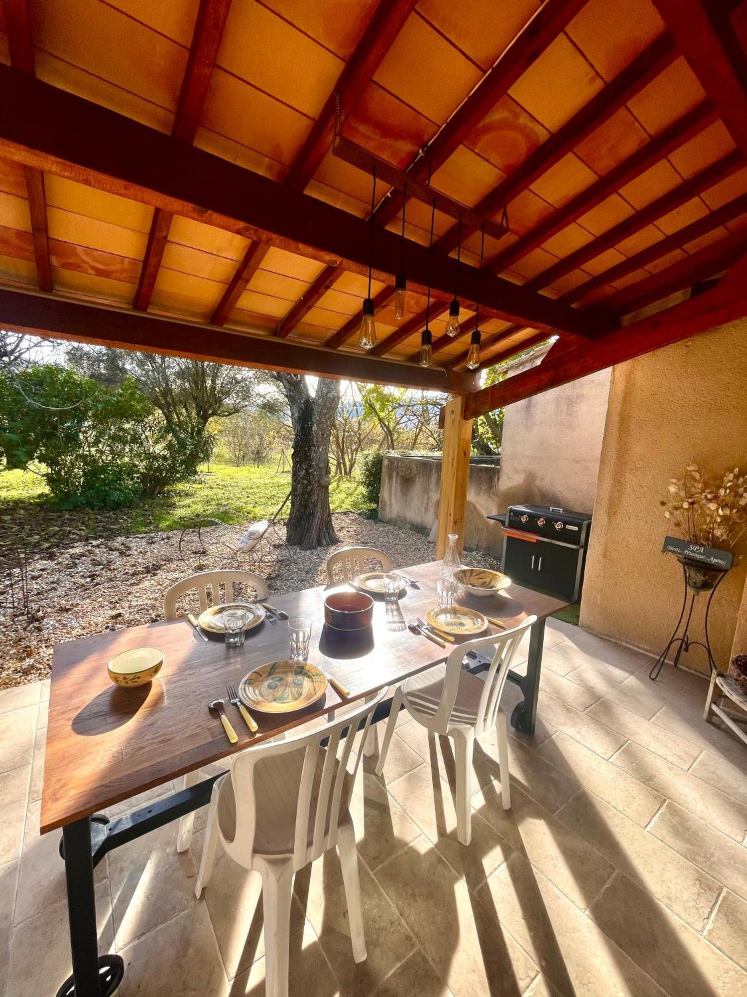 Вилла Authentique Mas Provencal Жемено Экстерьер фото